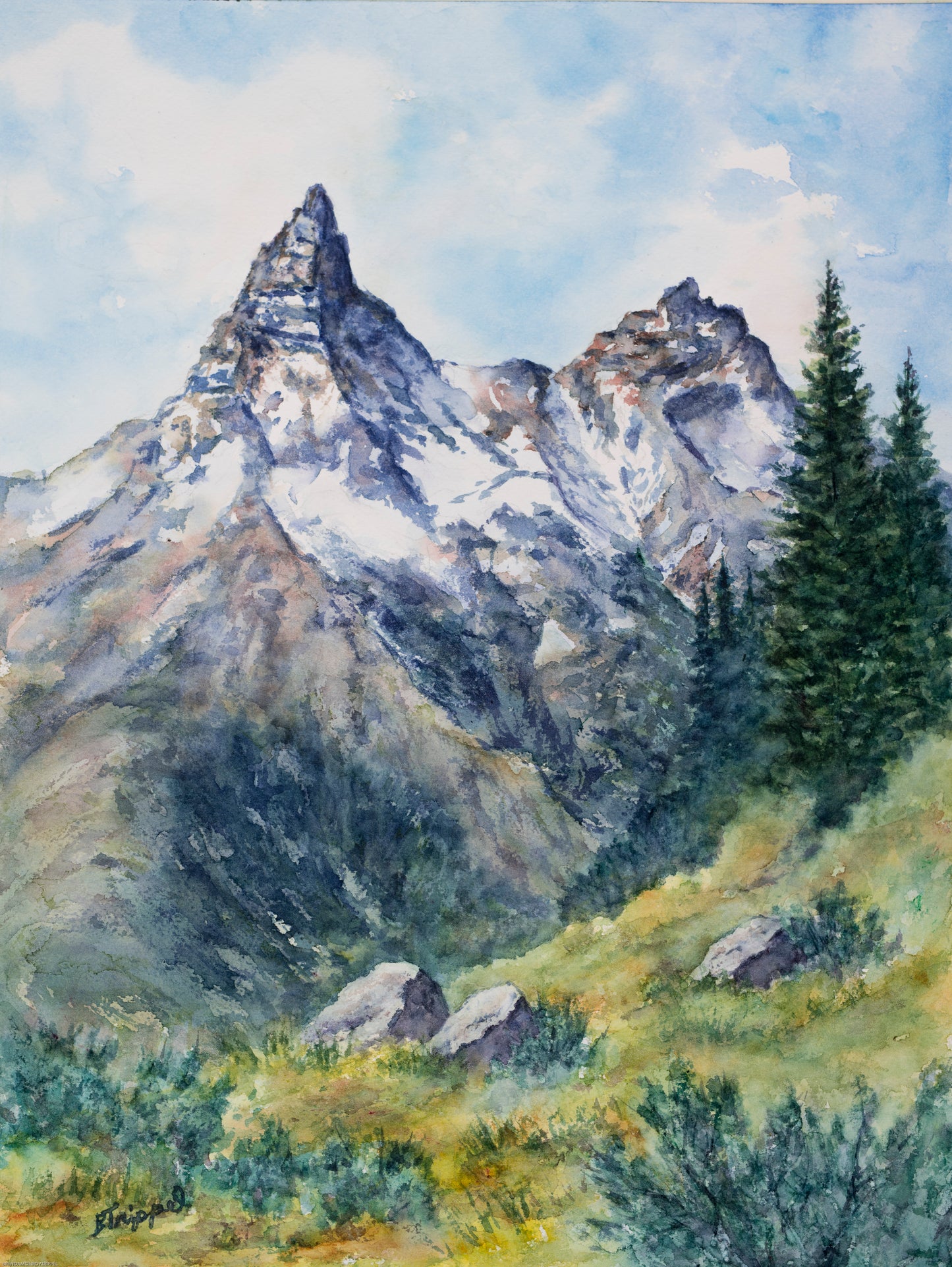 Watercolor: Painting Layered Landscapes with Brenda Trippel