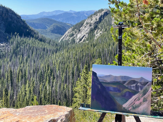 Plein Air Painting class with Janice Polzin