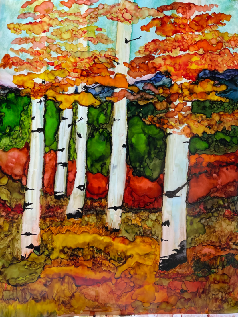 Alcohol Inks After Hours with Susan Bishop