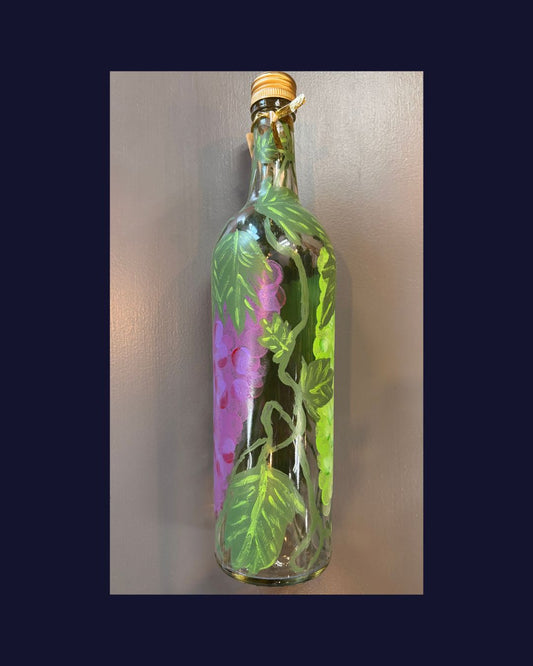 Painting Glass Bottles with Susan McCoy